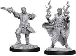 Dungeons & Dragons - Human Sorcerer Mini Figures