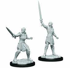 WIZK!DS - Human Dwendalian Empire Fighter Mini Figures