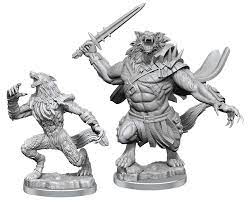 Magic The Gathering - Arlinn Kord And Tovolar Mini Figure