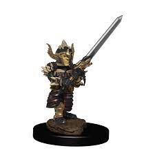 D&D Icons Of The Realms Premium Miniatures - Halfling Male Fighter