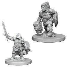 D&D Nolzur's Marvelous Miniatures: Dwarf Female Paladin