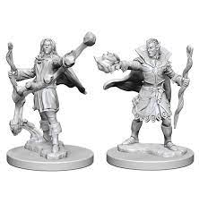 Pathfinder Battles Deep Cuts - Elf Male Sorcerer Mini Figure
