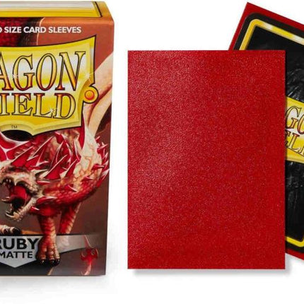 Dragon Shield Standard - Matte - Ruby