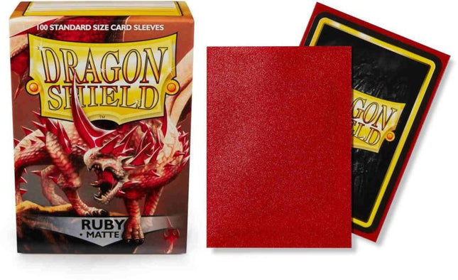 Dragon Shield Standard - Matte - Ruby