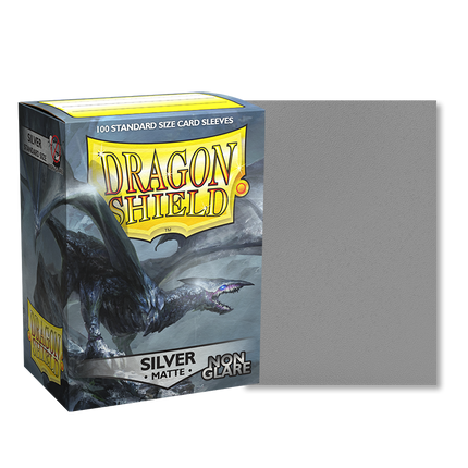 Dragon Shield Standard - Matte - Silver Non-Glare