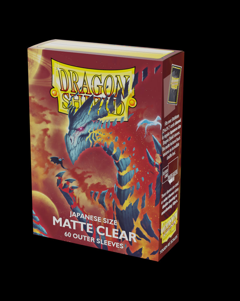 Dragon Shield Clear Matte Japanese Outer Sleeve