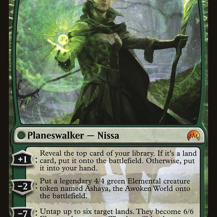 Nissa, Vastwood Seer // Nissa, Sage Animist [The List]