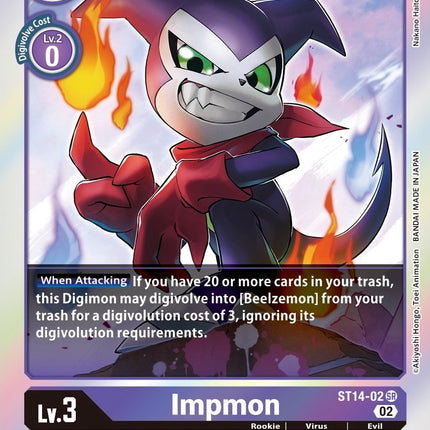 Impmon [ST14-02] [Starter Deck: Beelzemon Advanced Deck Set]