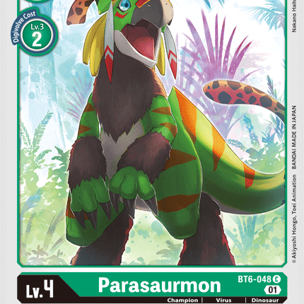 Parasaurmon [BT6-048] [Double Diamond]