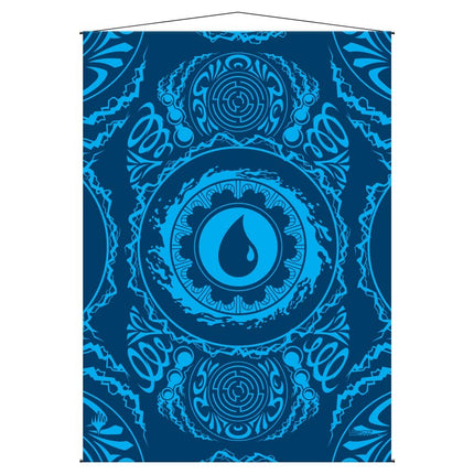 Mana 7 Island Wall Scroll for Magic: The Gathering