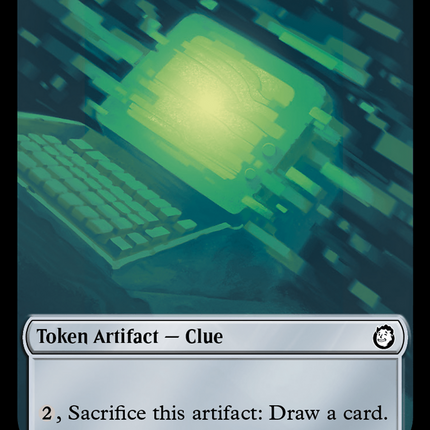 Food (0014) // Clue Double-Sided Token [Fallout Tokens]