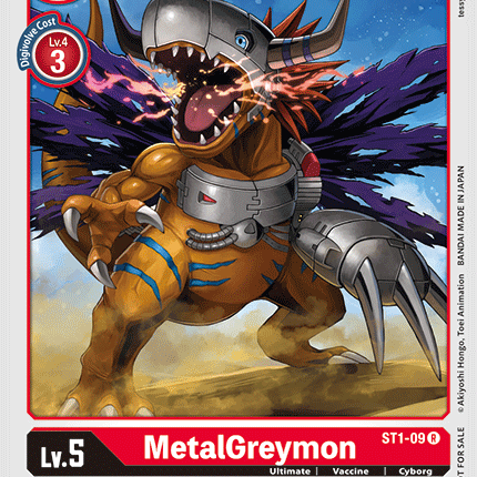 MetalGreymon [ST1-09] (Tamer Battle Pack) [Starter Deck: Gaia Red Promos]