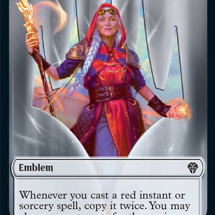 Jaya, Fiery Negotiator Emblem [Dominaria United Tokens]