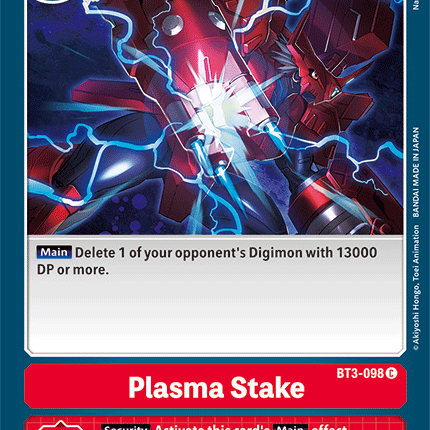 Plasma Stake [BT3-098] [Release Special Booster Ver.1.5]