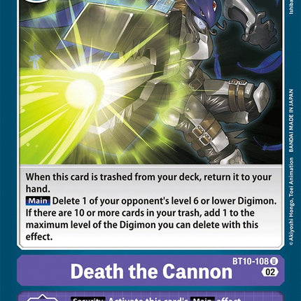 Death the Cannon [BT10-108] [Xros Encounter]