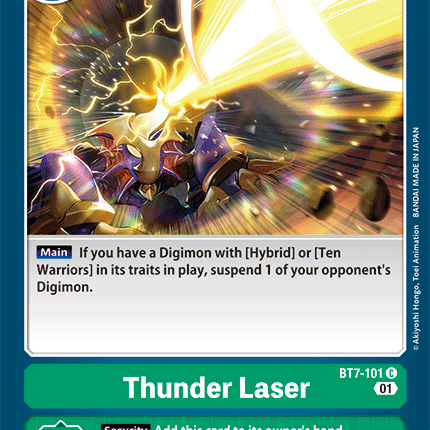 Thunder Laser [BT7-101] [Next Adventure]