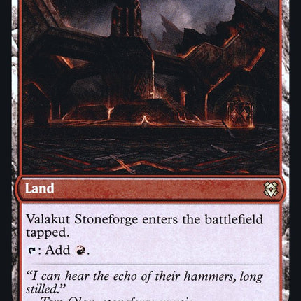 Valakut Awakening // Valakut Stoneforge [Zendikar Rising Promos] Prerelease Foil