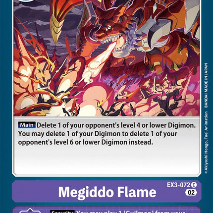 Megiddo Flame [EX3-072] [Draconic Roar]