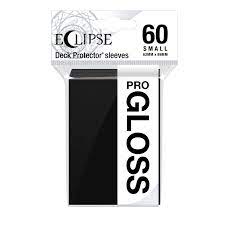 Ultra Pro Eclipse Small-Sized Gloss 60 Ct. Jet Black Sleeves