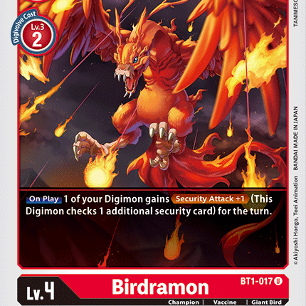 Birdramon [BT1-017] [Release Special Booster Ver.1.0]