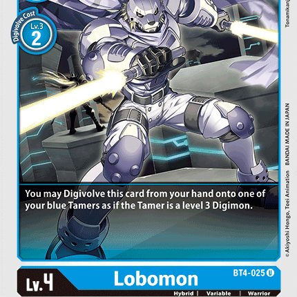Lobomon [BT4-025] [Great Legend]