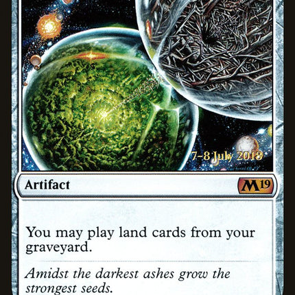 Crucible of Worlds [Core Set 2019 Promos] Prerelease Foil