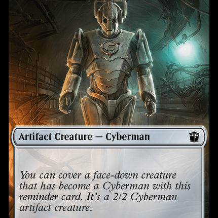 Alien Angel // Cyberman Double-Sided Token [Doctor Who Tokens]