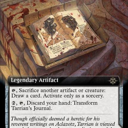 Tarrian's Journal // The Tomb of Aclazotz (Extended Art) [The Lost Caverns of Ixalan]