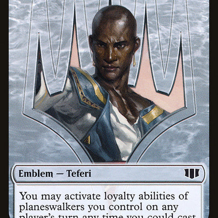Teferi, Temporal Archmage Emblem [Commander 2014 Tokens]