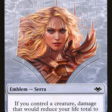 Serra the Benevolent Emblem [Modern Horizons Tokens]