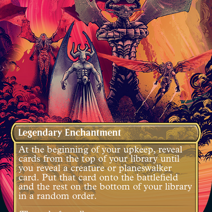 Esika, God of the Tree // The Prismatic Bridge (Borderless) [Secret Lair Drop]