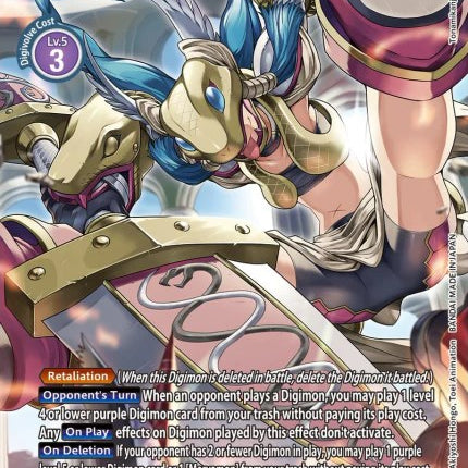Minervamon [BT10-083] (Alternate Art) [Xros Encounter]