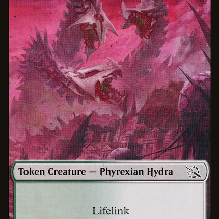 Treasure (20) // Phyrexian Hydra (12) Double-Sided Token [March of the Machine Tokens]