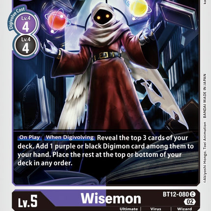 Wisemon [BT12-080] [Across Time]