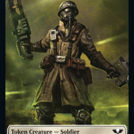 Soldier (004) // Vanguard Suppressor Double-sided Token [Universes Beyond: Warhammer 40,000 Tokens]