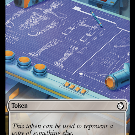 Copy // Human Soldier Double-Sided Token [Fallout Tokens]
