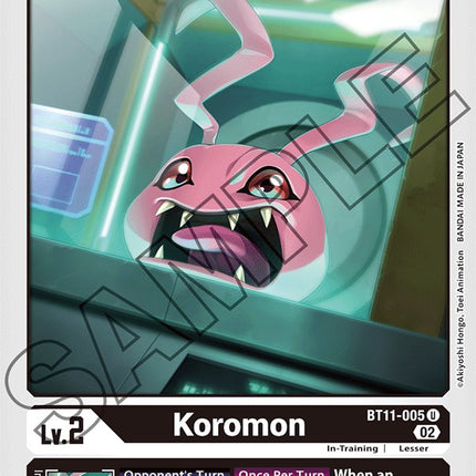 Koromon [BT11-005] [Dimensional Phase]