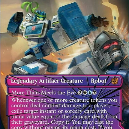 Soundwave, Sonic Spy // Soundwave, Superior Captain (Borderless) [Transformers]