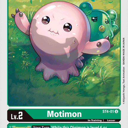Motimon [ST4-01] [Starter Deck: Giga Green]