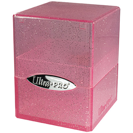 Ultra Pro Satin Cube Pink Glitter Deck Box