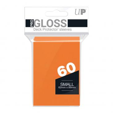 Ultra Pro Small Gloss 60 Ct Sleeves Orange