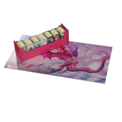 Dragon Shield Nest Magic Carpet Pink Art Playmat
