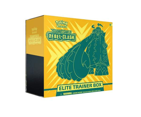 rebellious clash booster box Rebel Clash Elite Trainer Box – Dark Fox TCG