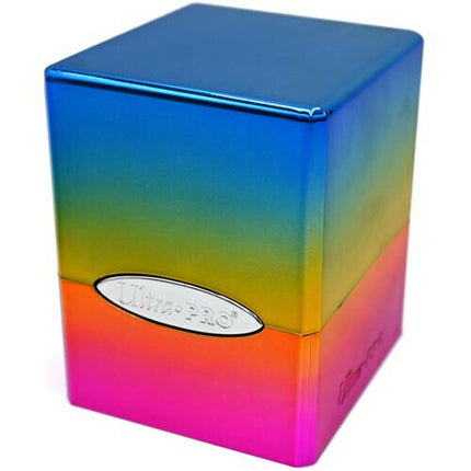 Ultra Pro Satin Cube Rainbow Finish Deck Box