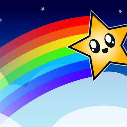 Rainbow Star Playmat