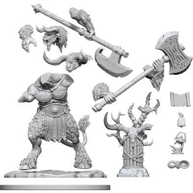 D&D Frameworks - Unassembled/Unprimed miniature: Minotaur