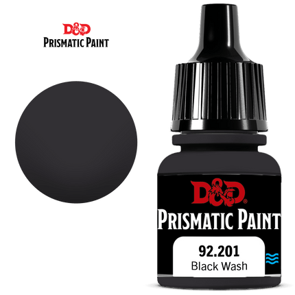 Wizkids D&D Prismatic Paint Black Wash