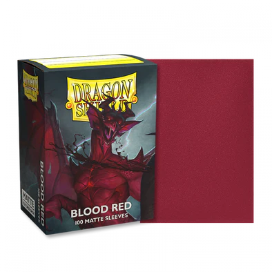 Dragon Shield Standard - Matte - Blood Red