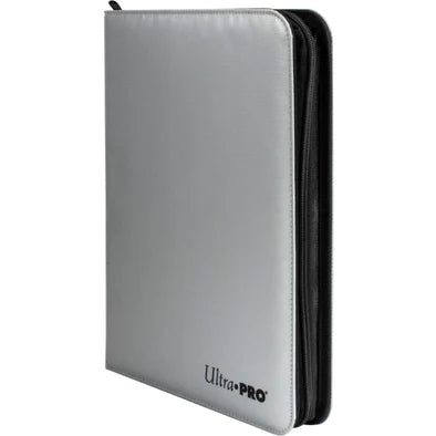 Ultra Pro 12-pocket Fire Resistant Silver Zipper Binder