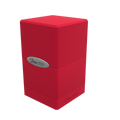 Satin Tower Red Deck Box